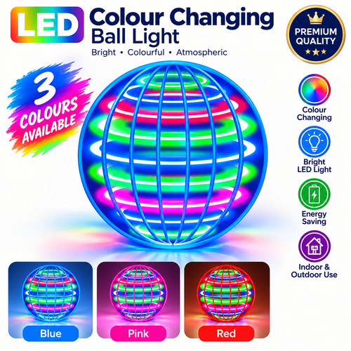 Flying spinner ball toy hover - ball,