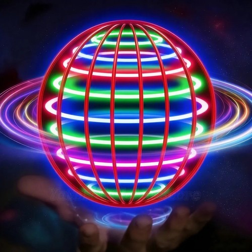 Hand controlled flying ball - hand,