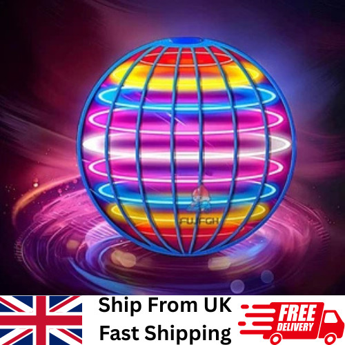 Led flying orb ball toy - led,