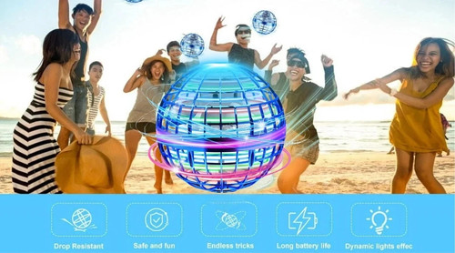 Flying spinner ball - flying, orb