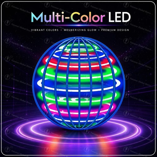 Flying ball space - space, orb