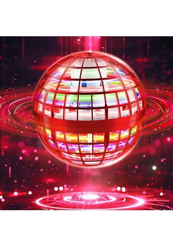 Flying orb ball - flying, 360°