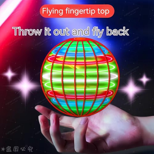 Ufo flying ball toy - led, light