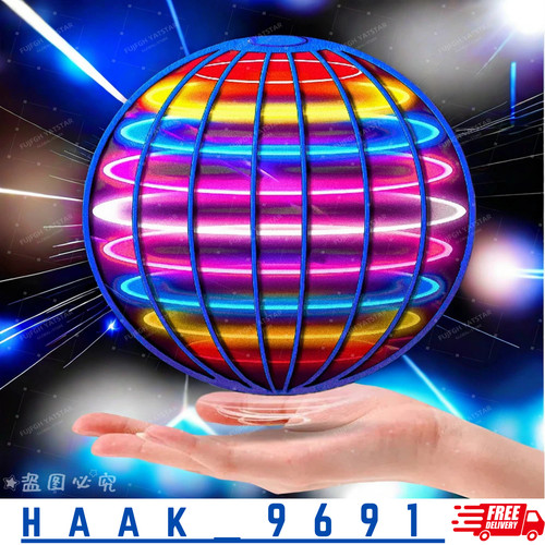 Flying spinner ball - flying,