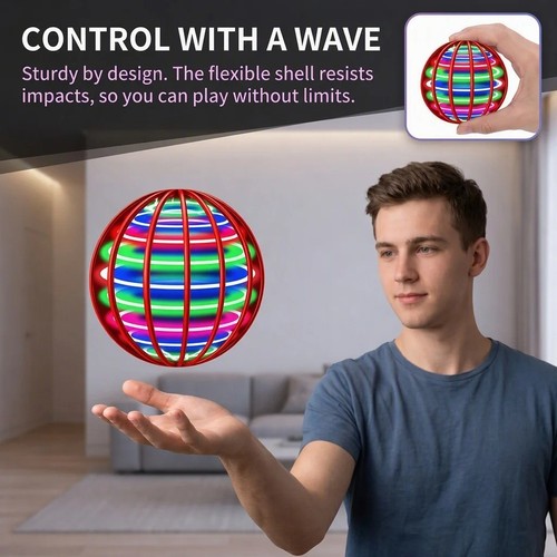 Led flying orb ball - led,