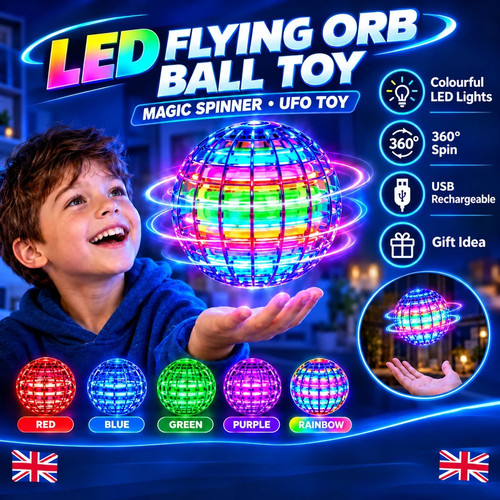 Led flying orb ball - flying,