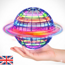 Blue LED Flying Orb Ball Toy