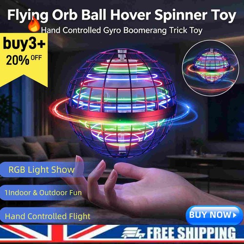 Flying orb ball hover spinner - orb,