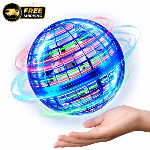 Flying orb ball toy rgb - flying,