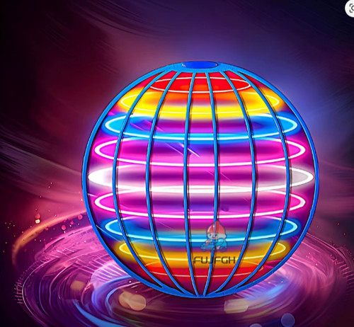 Flying spinner ball - flying, orb