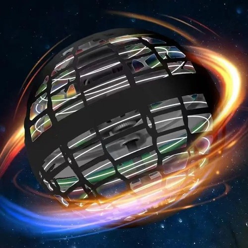 Led flying orb ball - led, toy