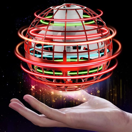 Flying spinner ball drone - flying,