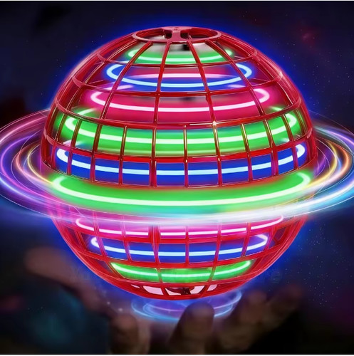 Hand controlled flying ball - hand,