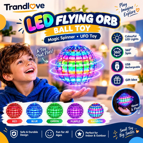 Led flying orb - led,
