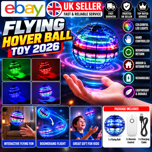 Flying hover ball toy hand - hover,