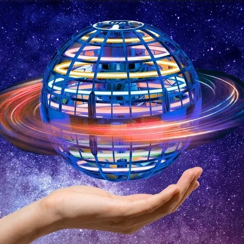 Flying spinner ball - ball, orb