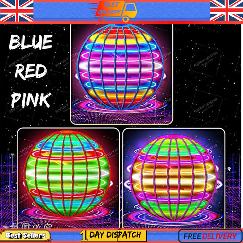 Flying spinner ball - flying,
